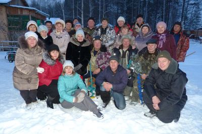 На озере Аятском прошли соревнования по рыбной ловле зимней удочкой среди ветеранов и сотрудников ОВД Невьянска